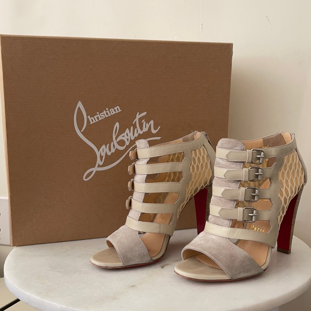 Christian Louboutin Trotti 100mm Veau